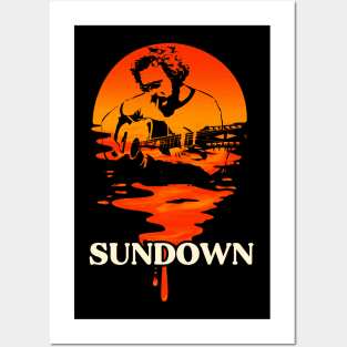 Gordon Lightfoot Sundown Posters and Art